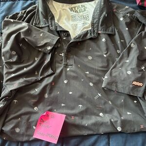 RSVLTS Star Wars Mend 3x stay on target breakfast balls polo